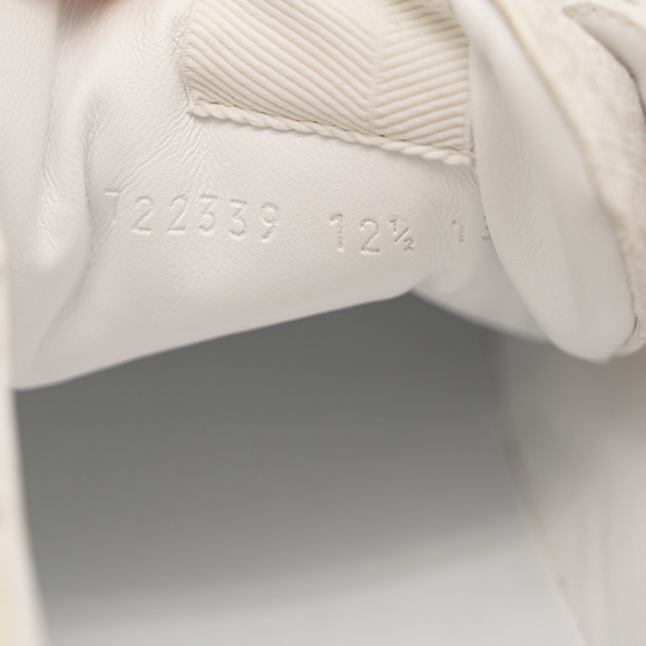 size 12.5G 13 US Gucci Rhyton White GG Print Sneakers Leather - Picture 11 of 13